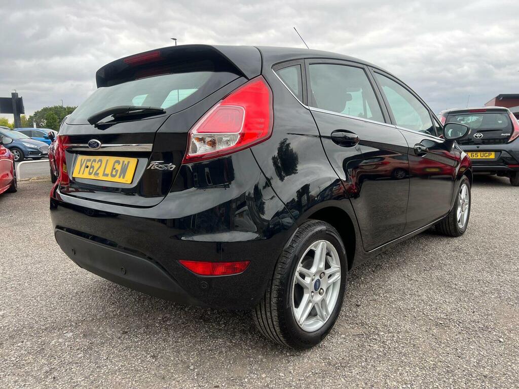 Ford Fiesta Hatchback 1.25 Zetec 201262 Black #4