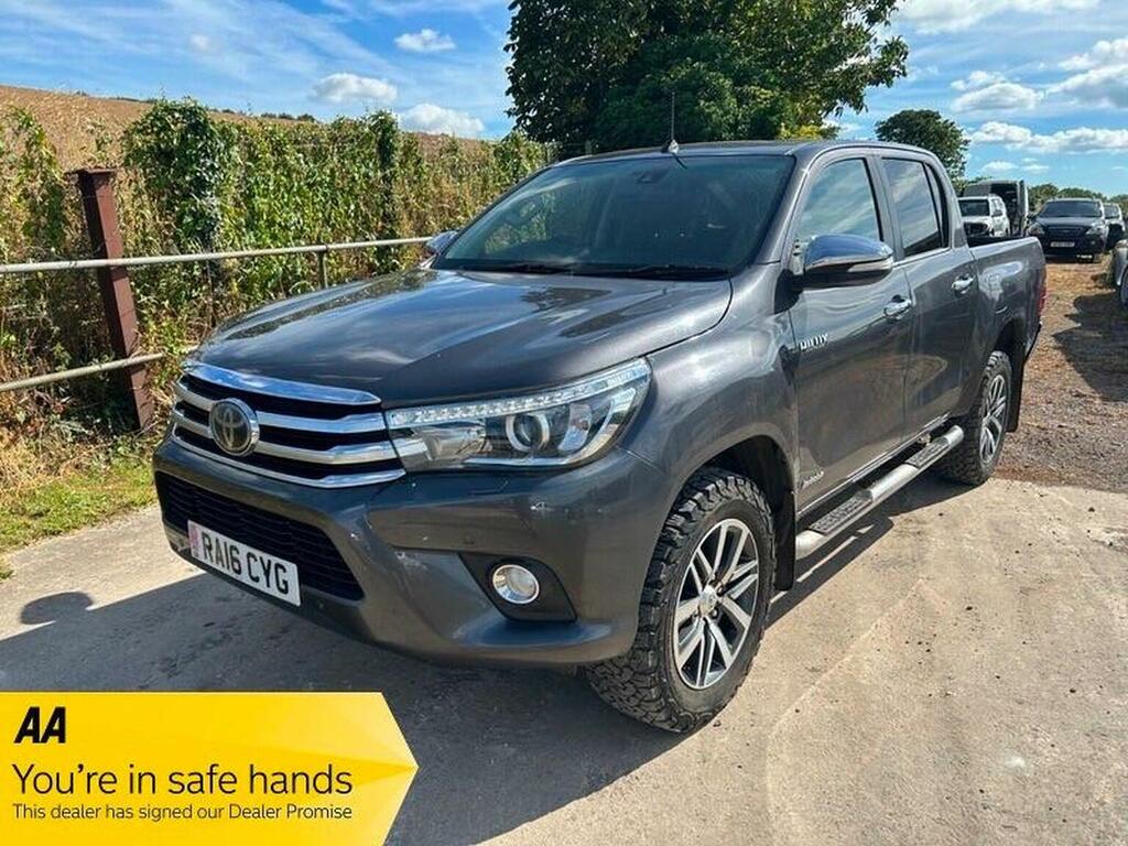 Toyota HILUX Pickup 2.4 D-4d Invincible 4Wd Euro 6 Ts Grey #2