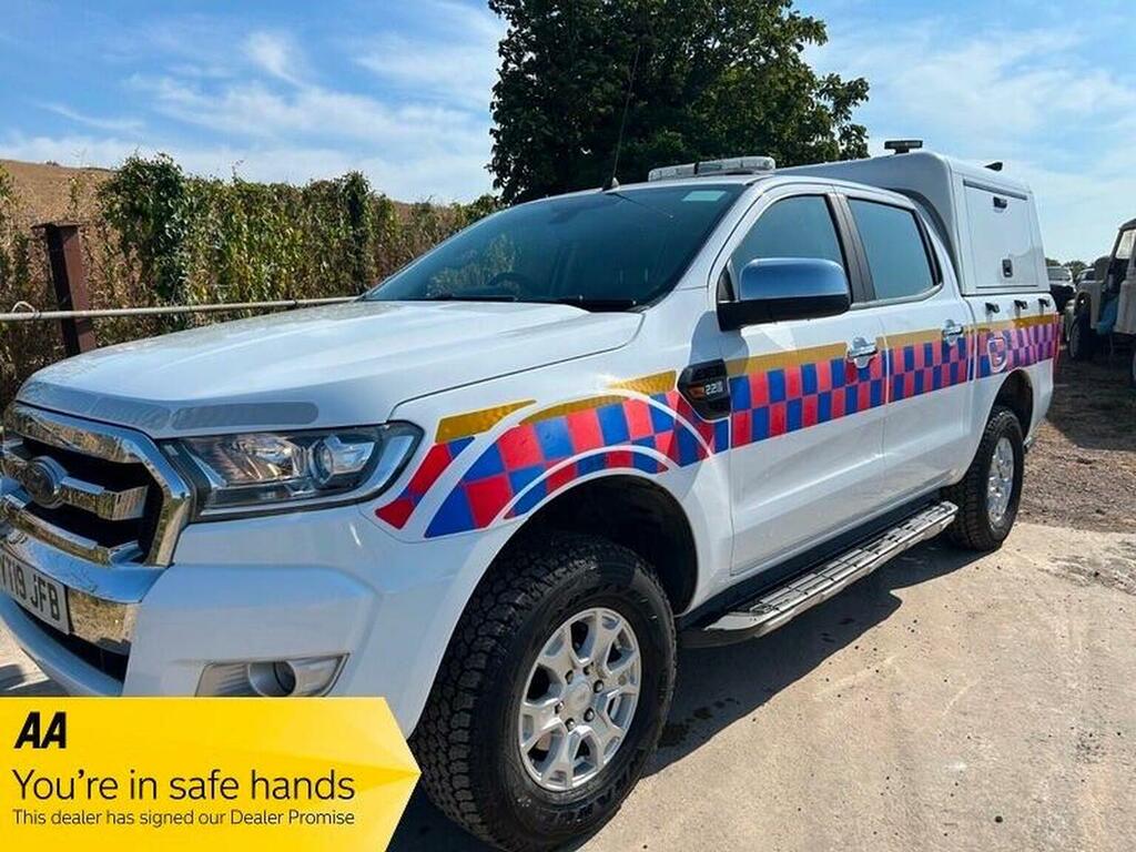 Ford Ranger 2.2 Tdci Xlt 4Wd Euro 6 Ss Eco Axle White