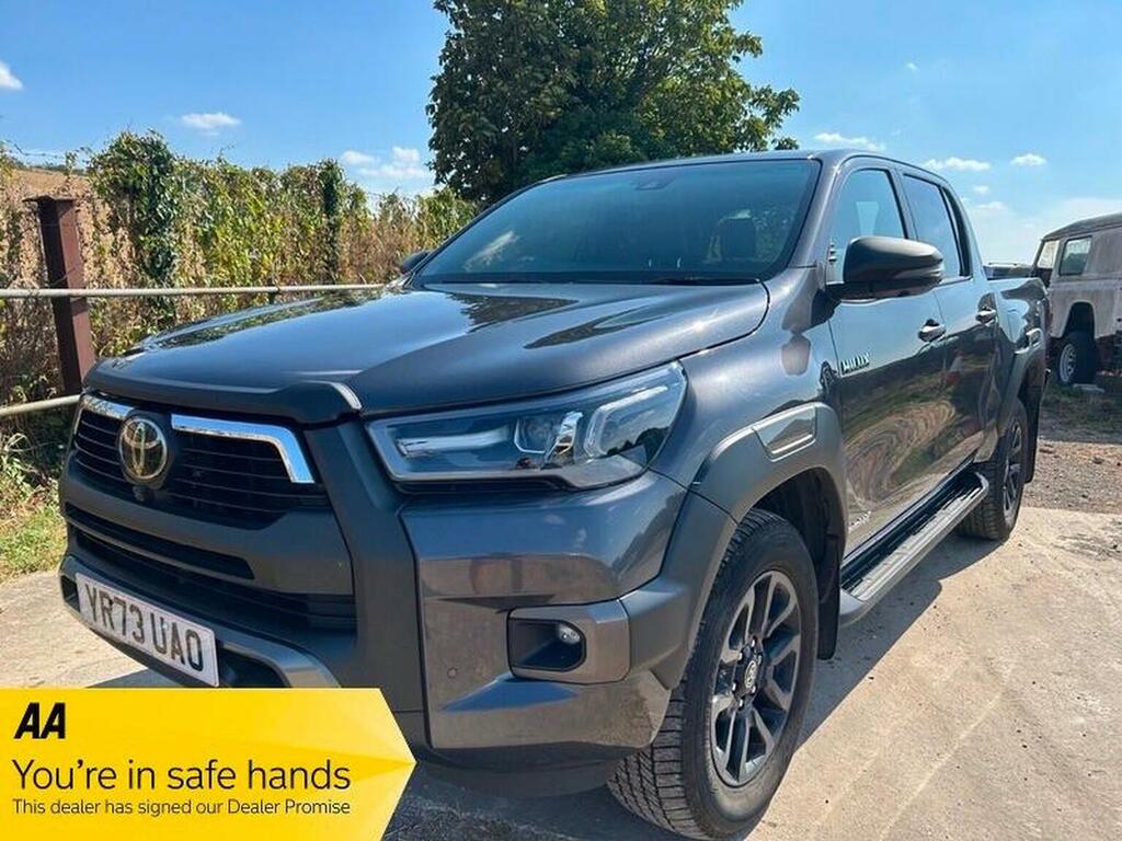 Toyota HILUX Pickup 2.8 D-4d Invincible X 4Wd Euro 6 Ss Grey