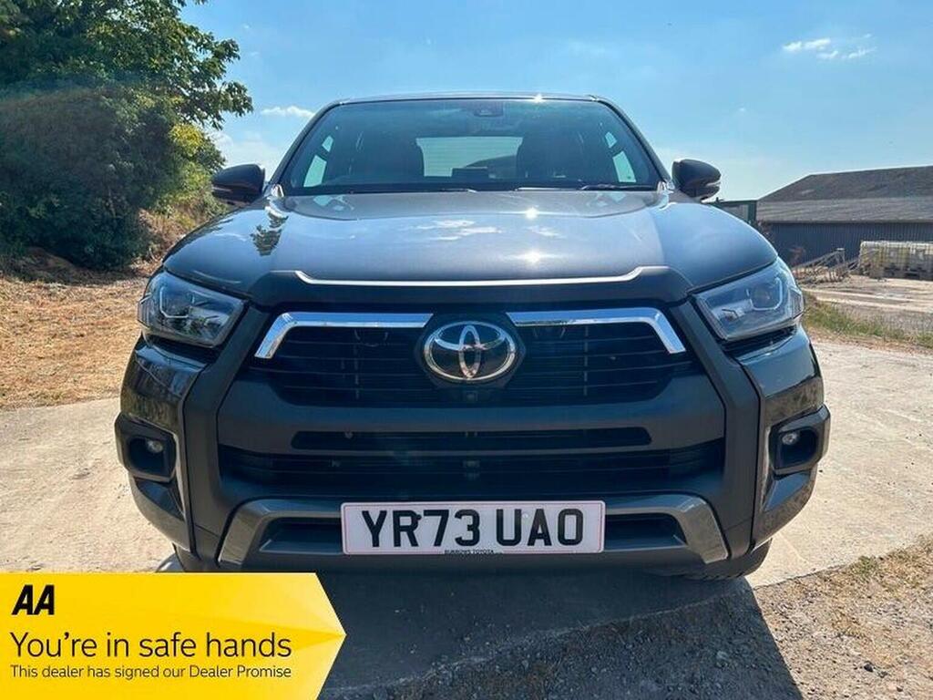 Toyota HILUX Pickup 2.8 D-4d Invincible X 4Wd Euro 6 Ss Grey #6