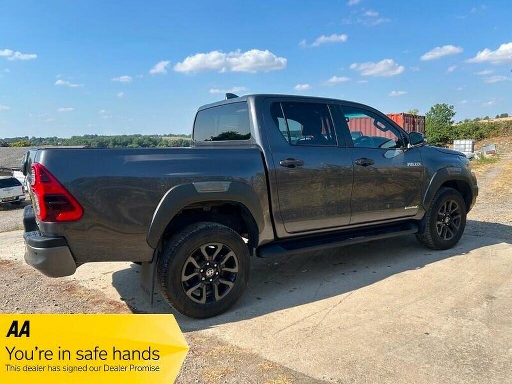 Toyota HILUX Pickup 2.8 D-4d Invincible X 4Wd Euro 6 Ss Grey #4