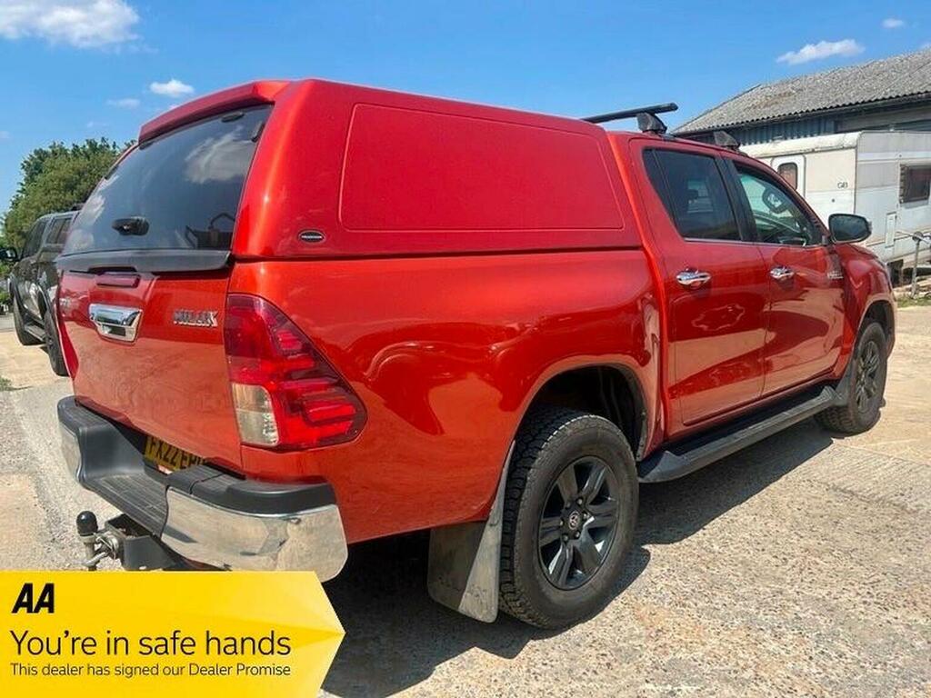 Toyota HILUX Pickup 2.4 D-4d Icon 4Wd Euro 6 Ss 20 Orange #2