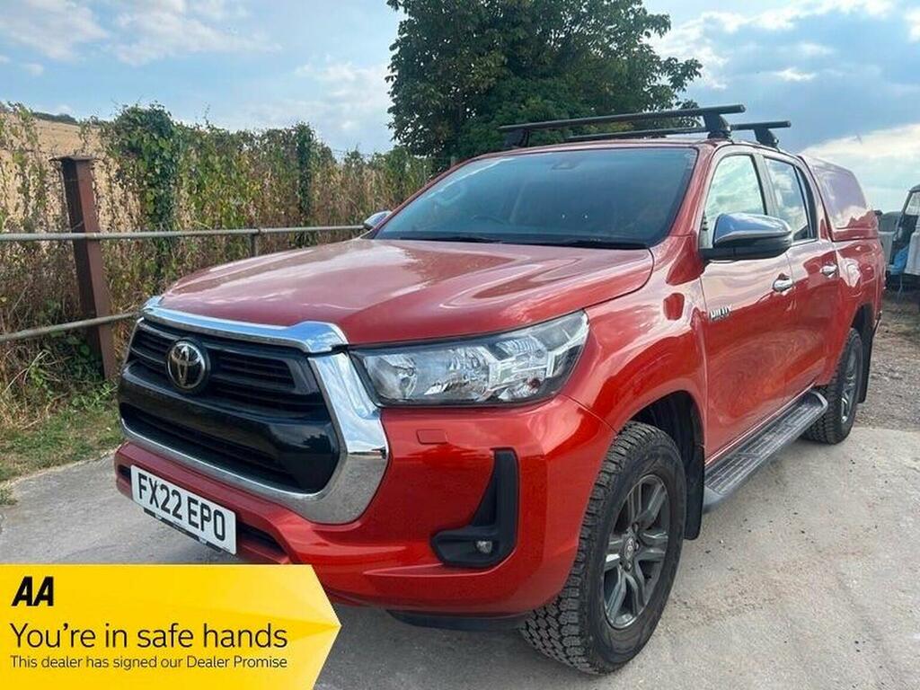 Toyota HILUX Pickup 2.4 D-4d Icon 4Wd Euro 6 Ss 20 Orange