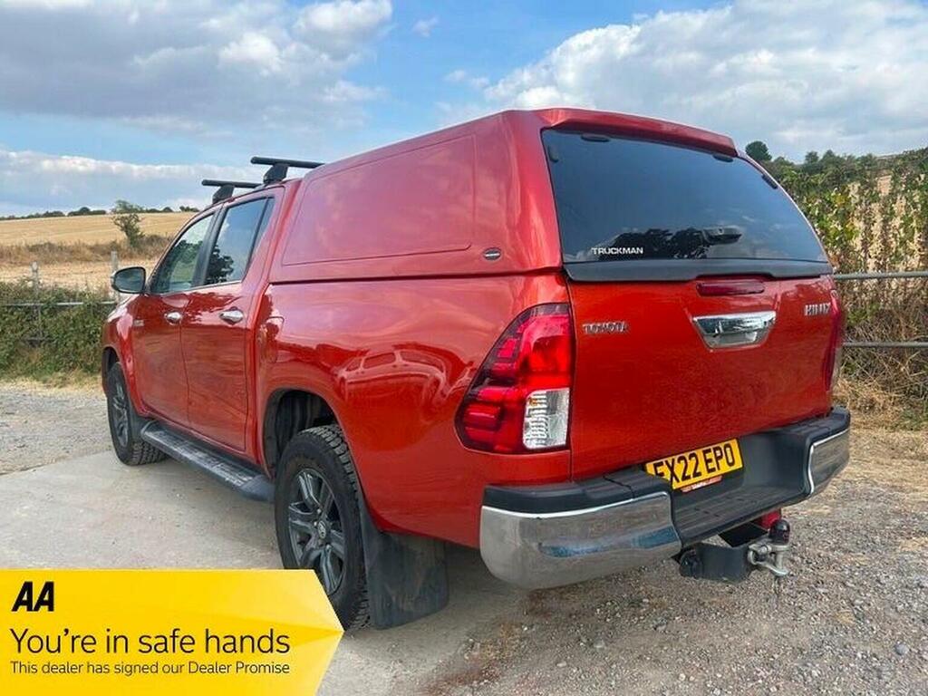 Toyota HILUX Pickup 2.4 D-4d Icon 4Wd Euro 6 Ss 20 Orange #5