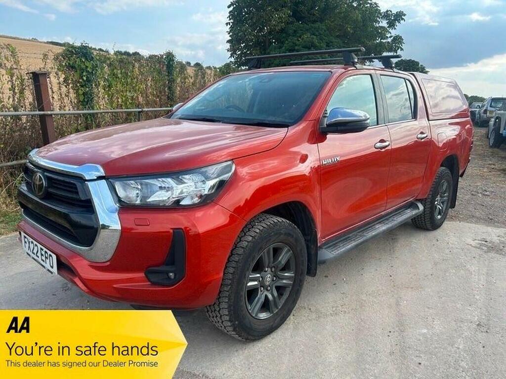 Toyota HILUX Pickup 2.4 D-4d Icon 4Wd Euro 6 Ss 20 Orange #4