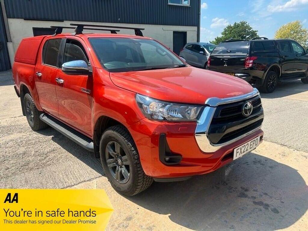 Toyota HILUX Pickup 2.4 D-4d Icon 4Wd Euro 6 Ss 20 Orange