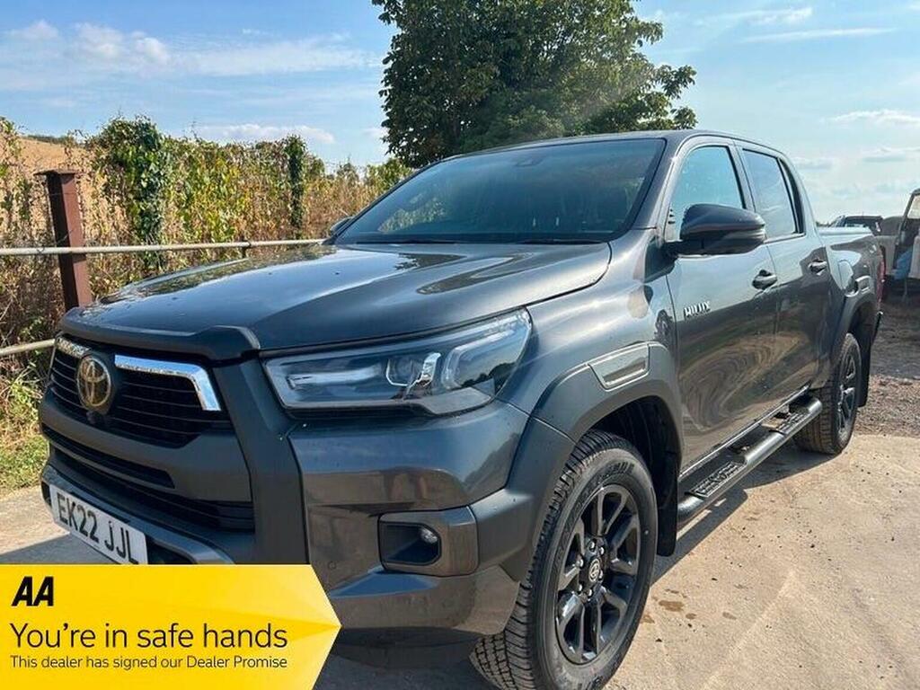 Toyota HILUX 2.8 D-4d Invincible X 4Wd Euro 6 Ss Grey