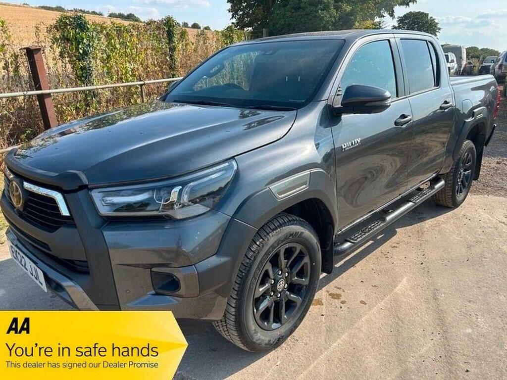 Toyota HILUX 2.8 D-4d Invincible X 4Wd Euro 6 Ss Grey #6
