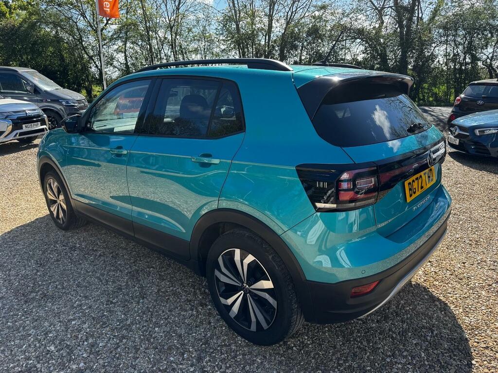 Volkswagen T-Cross 1.0 Tsi Black Edition BG72TWD Blue #6