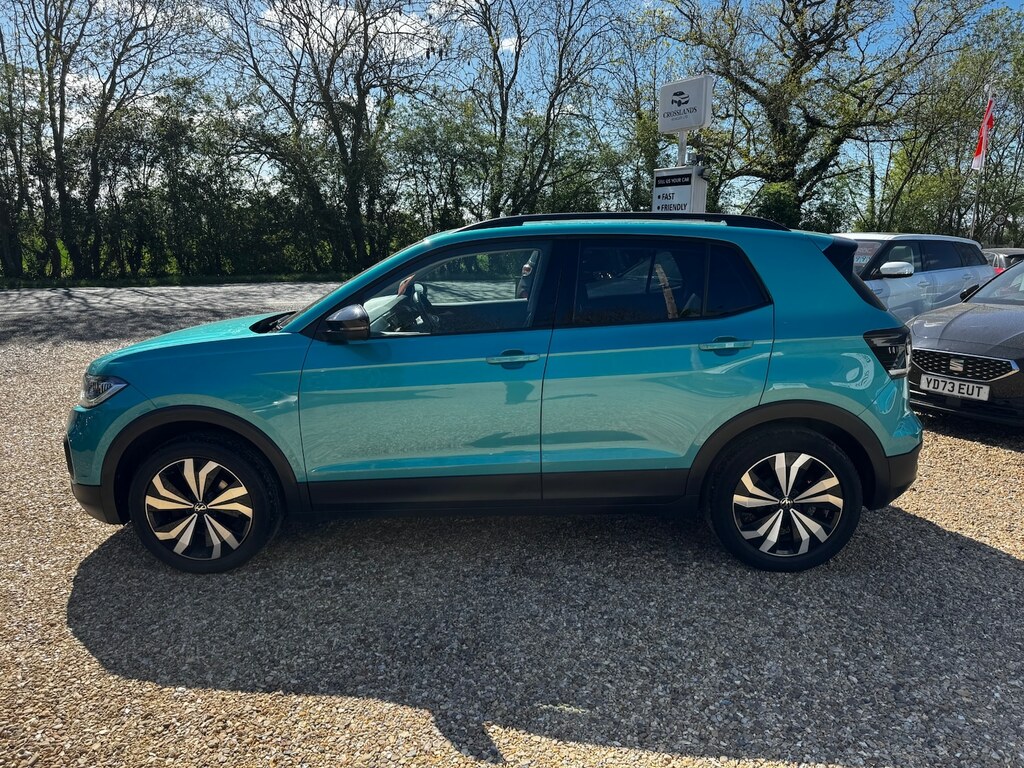 Volkswagen T-Cross 1.0 Tsi Black Edition BG72TWD Blue #5