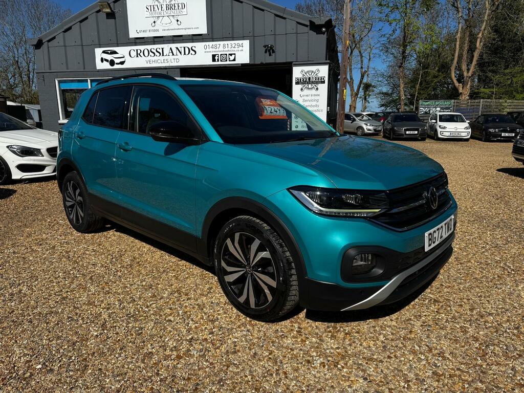Volkswagen T-Cross 1.0 Tsi Black Edition Blue