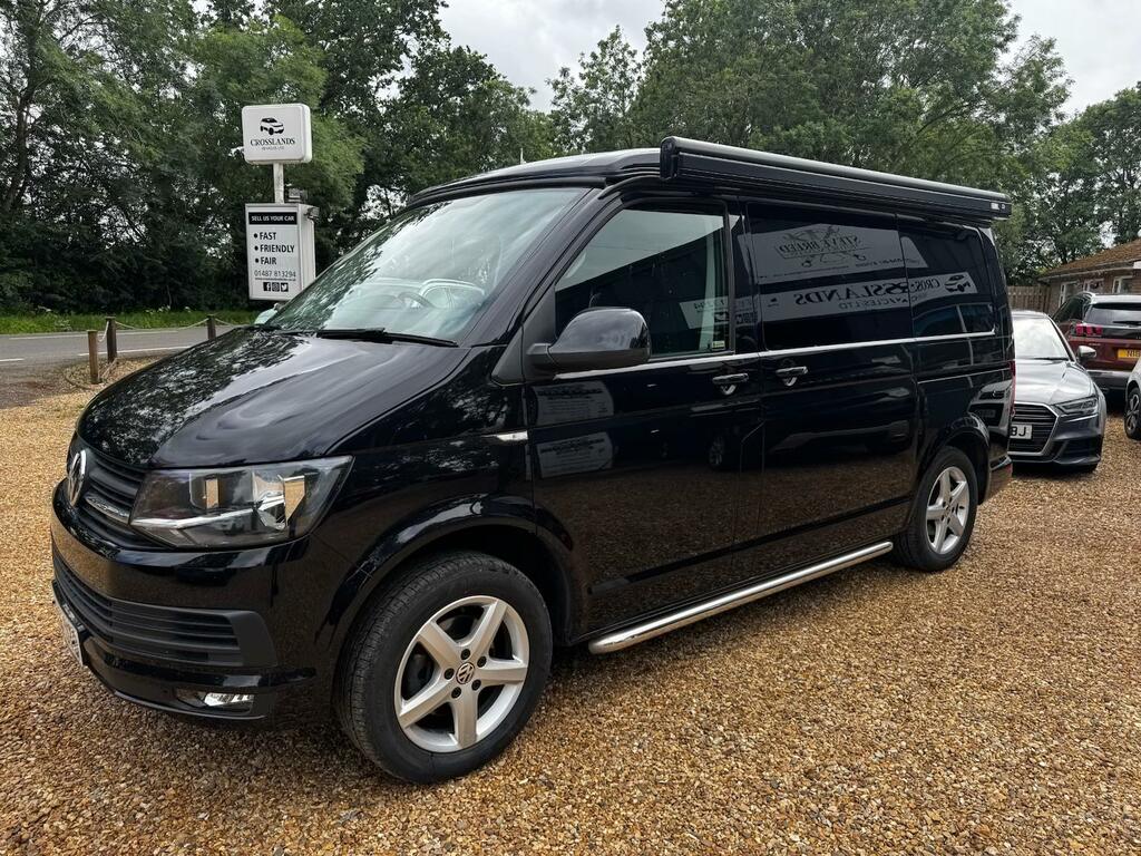 Volkswagen Transporter 2.0 Tdi Bmt 102 Highline Van Euro 6 BD66UTO Black #3