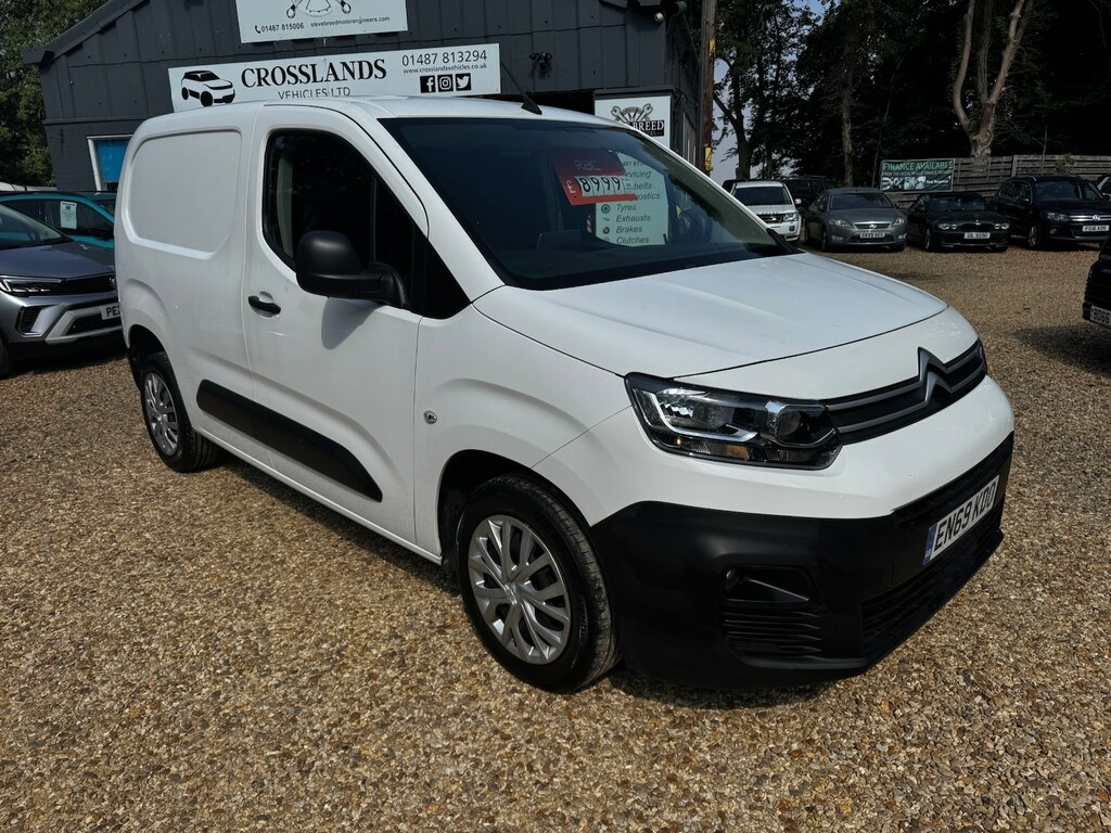 Citroen Berlingo 1.5 Bluehdi 1000Kg Enterprise 100Ps White