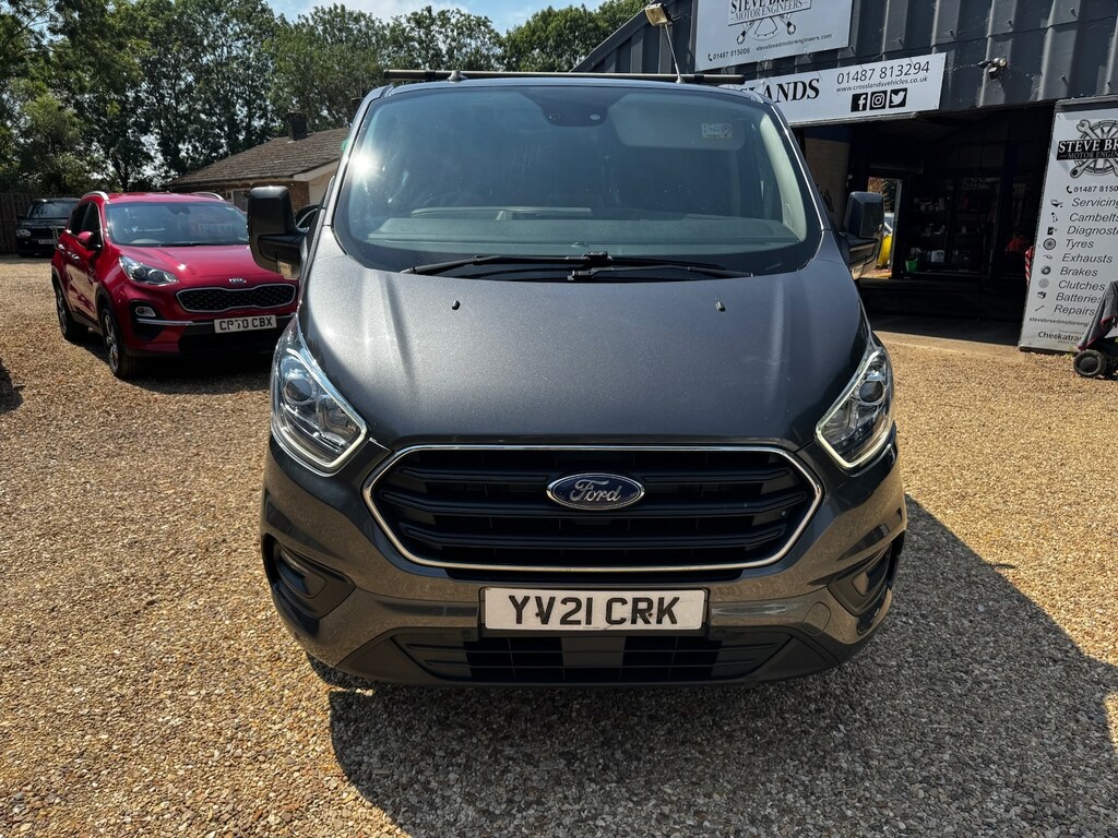 Ford Transit Custom 2.0 Ecoblue 130Ps Low Roof Limited Van YV21CRK Grey #2