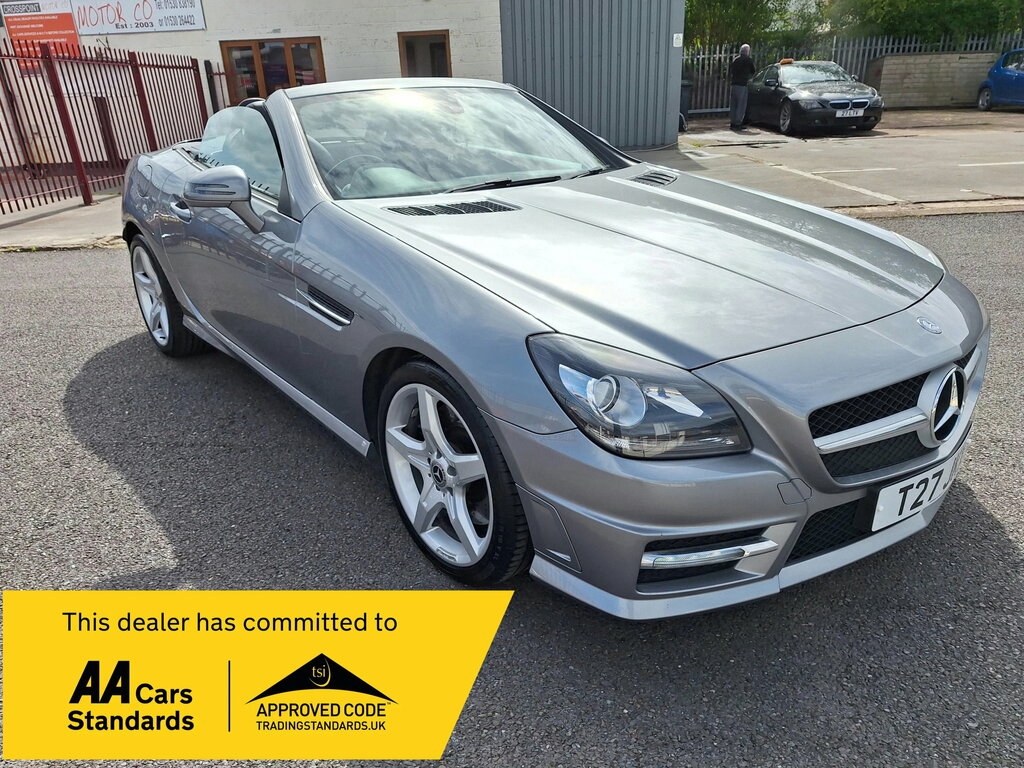 Mercedes-Benz SLK 2.1 Slk250 Cdi Amg Sport Convertible G- Silver