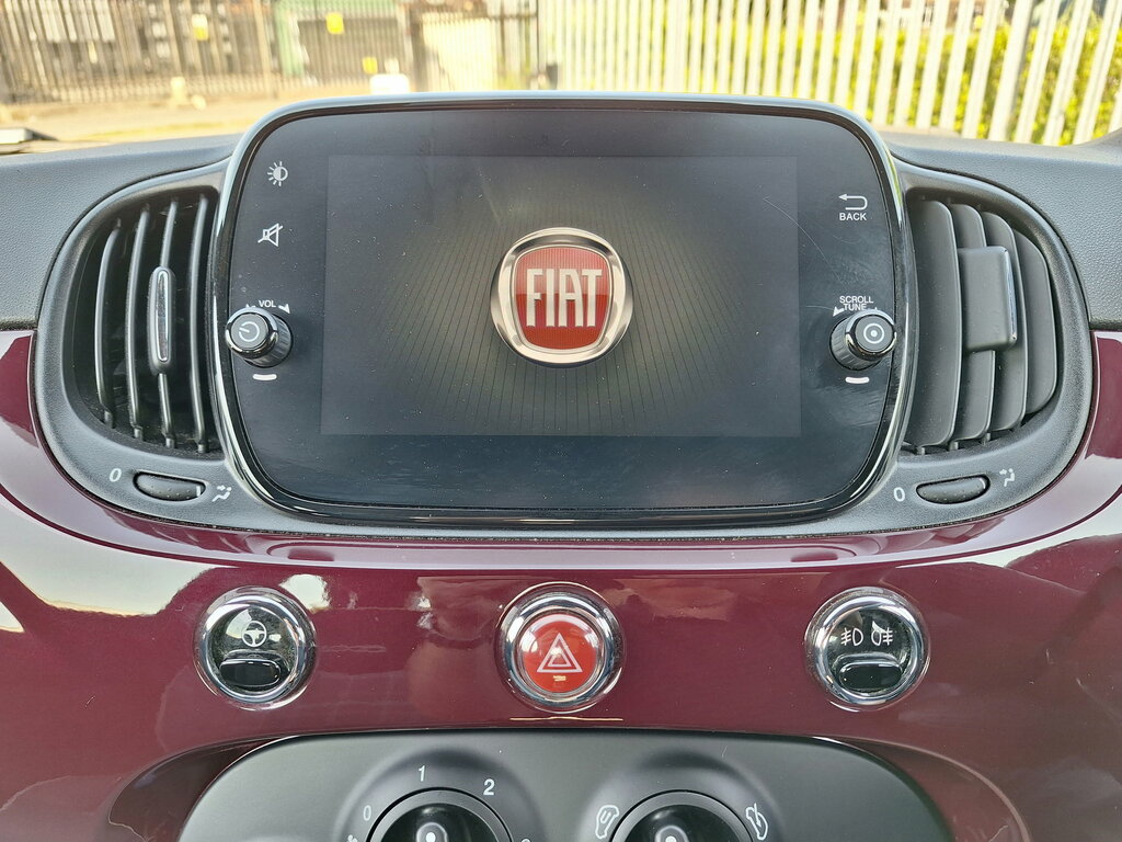 Fiat 500 1.2 Lounge Hatchback Euro 6 Ss WM69KCG Red #4