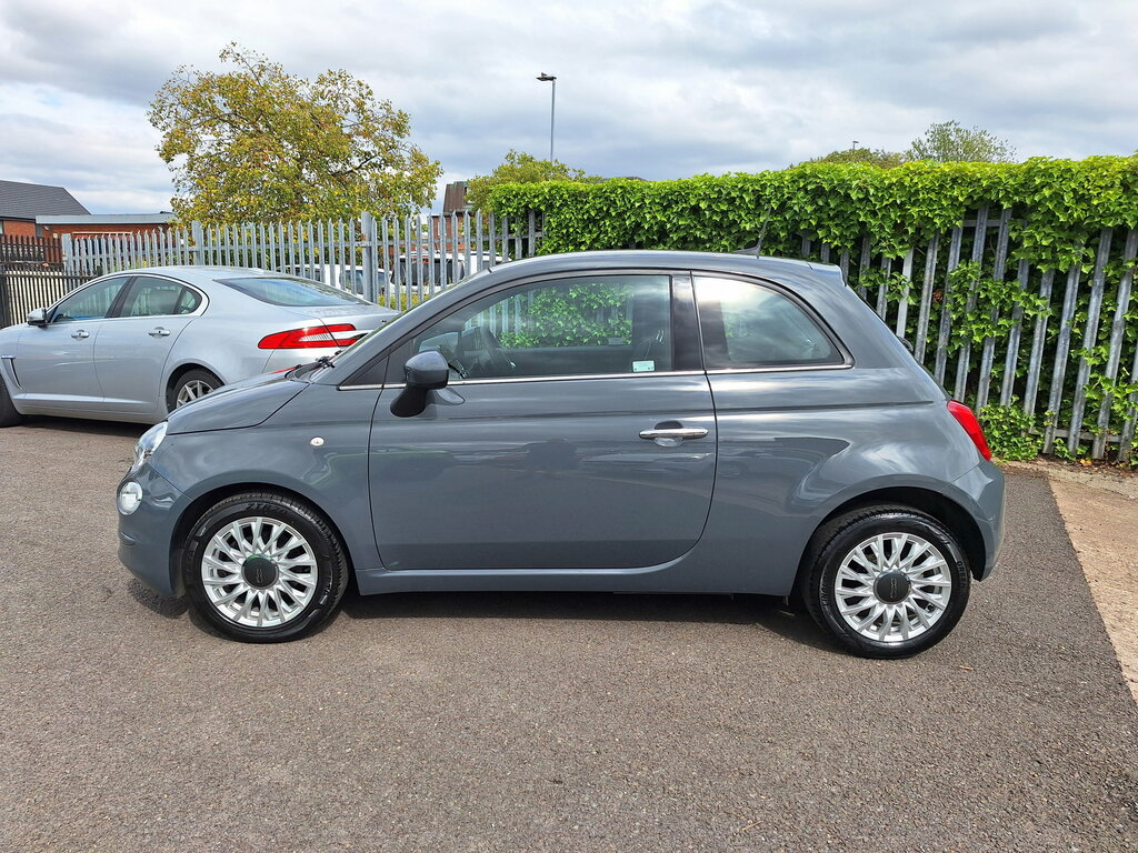 Fiat 500 1.2 Lounge Hatchback Euro 6 Ss Grey #6