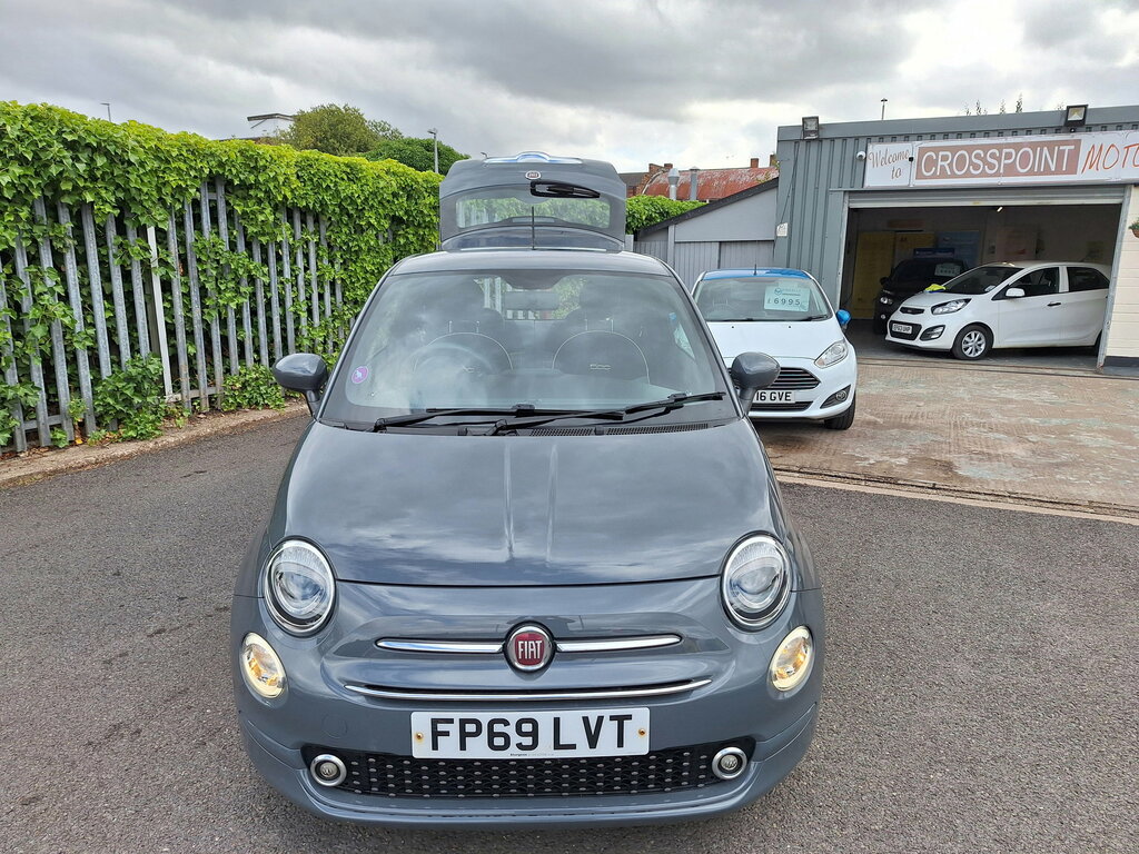 Fiat 500 1.2 Lounge Hatchback Euro 6 Ss Grey #2