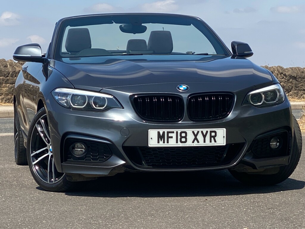 BMW 2 Series M Sport Convertible - Sat Nav Parking Sensors Grey