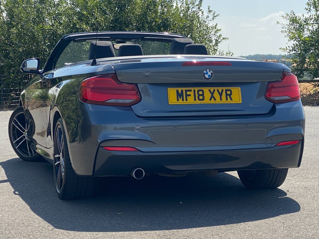 BMW 2 Series M Sport Convertible - Sat Nav Parking Sensors Grey #3