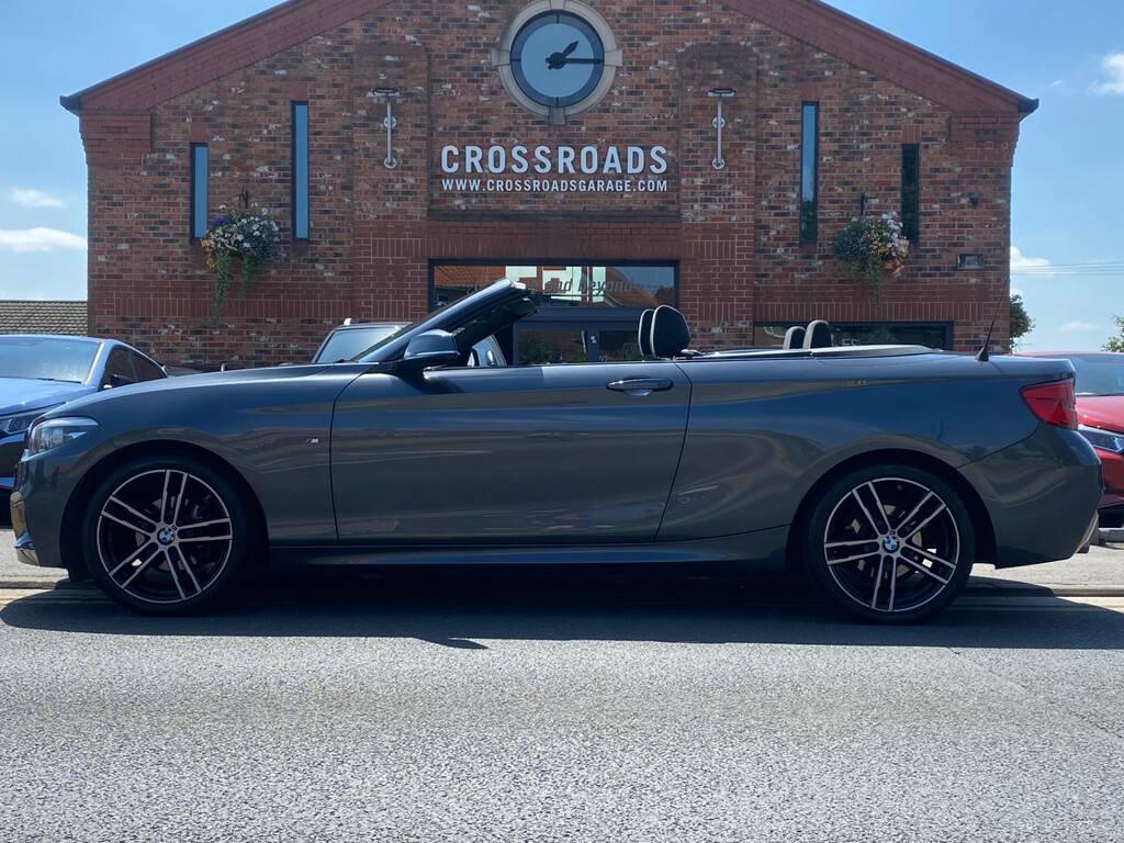 BMW 2 Series M Sport Convertible - Sat Nav Parking Sensors Grey #2
