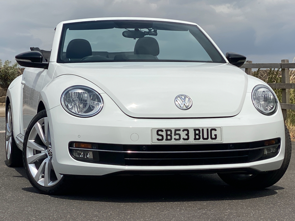 Volkswagen Beetle Convertible White