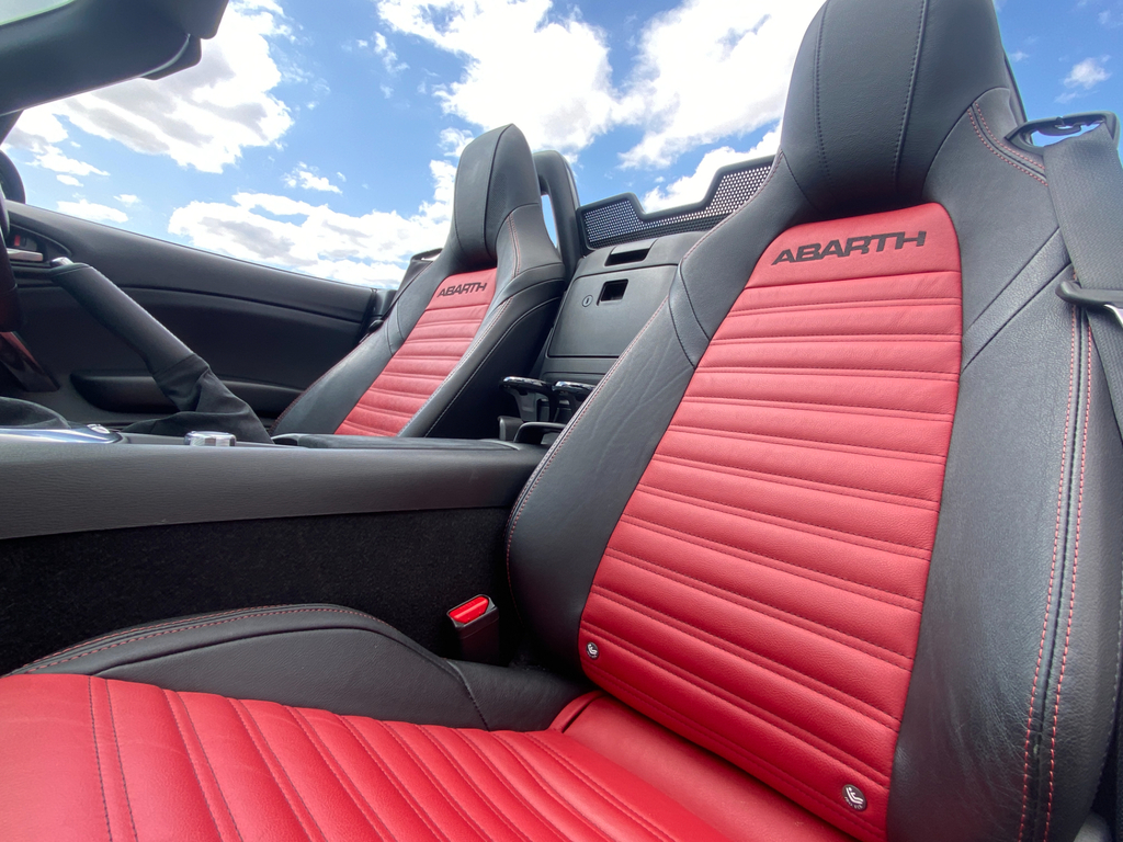 Abarth 124 Spider Convertible Grey #6