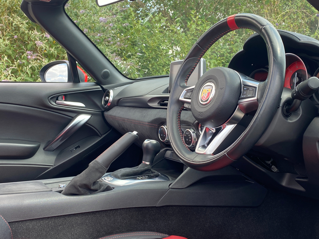 Abarth 124 Spider Convertible Grey #4