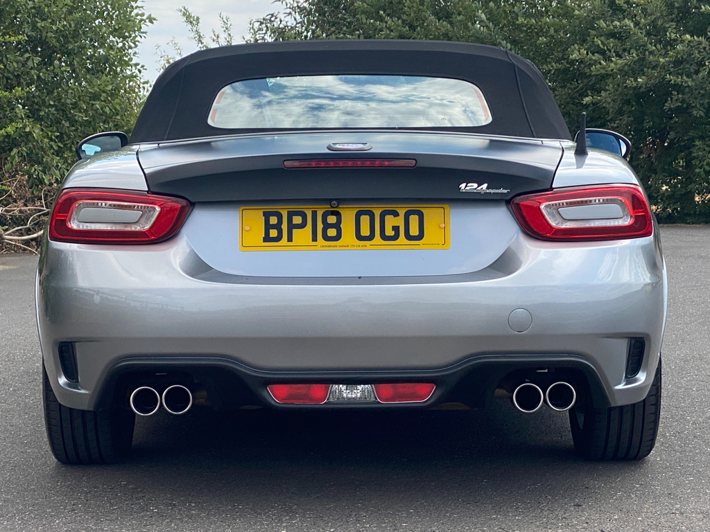 Abarth 124 Spider Multiair - Bose Audio Heated Seats Parkin White #30