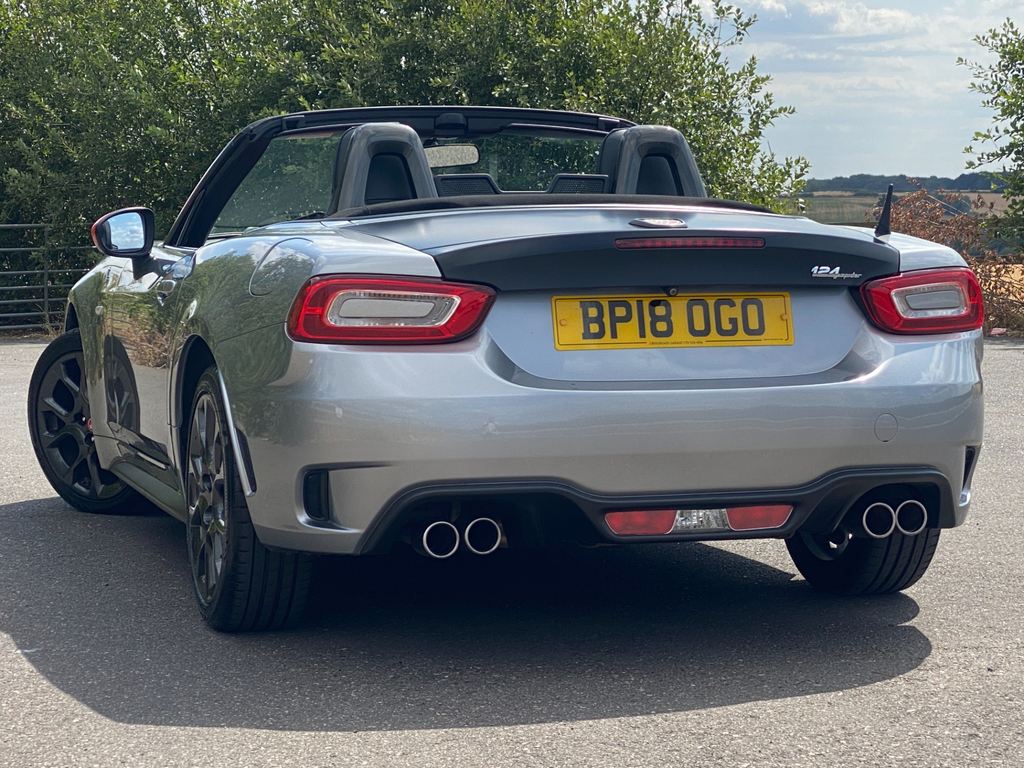 Abarth 124 Spider Convertible Grey #3