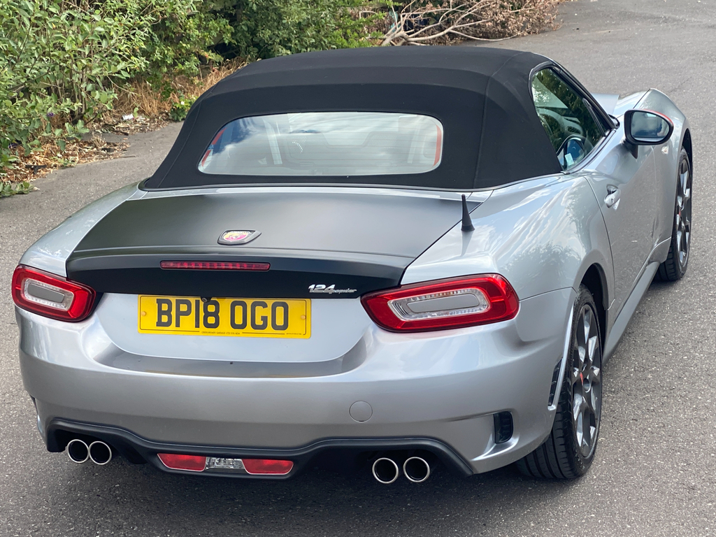 Abarth 124 Spider Multiair - Bose Audio Heated Seats Parkin White #32