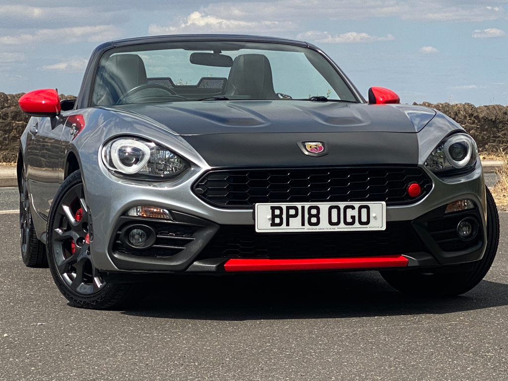 Abarth 124 Spider Convertible Grey