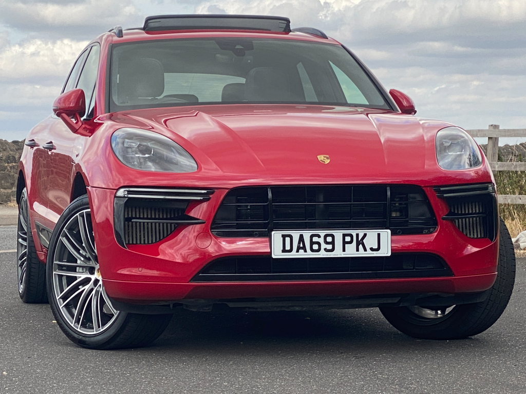 Porsche Macan Estate Red