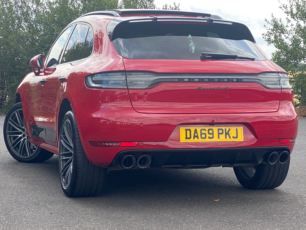 Porsche Macan Estate Red #3