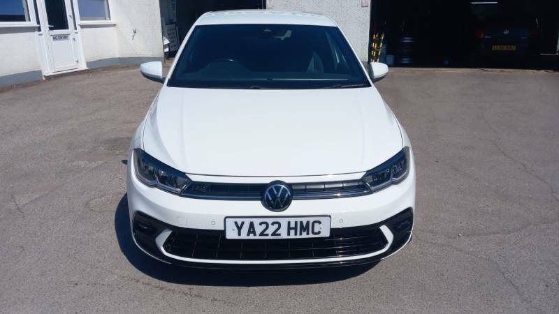 Volkswagen Polo 1.0 Tsi R-line - 2022 22 YA22HMC White #2