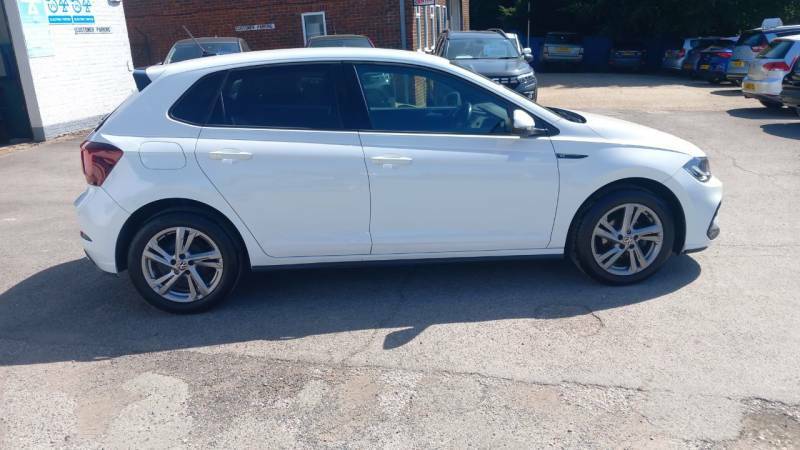 Volkswagen Polo 1.0 Tsi R-line - 2022 22 YA22HMC White #5