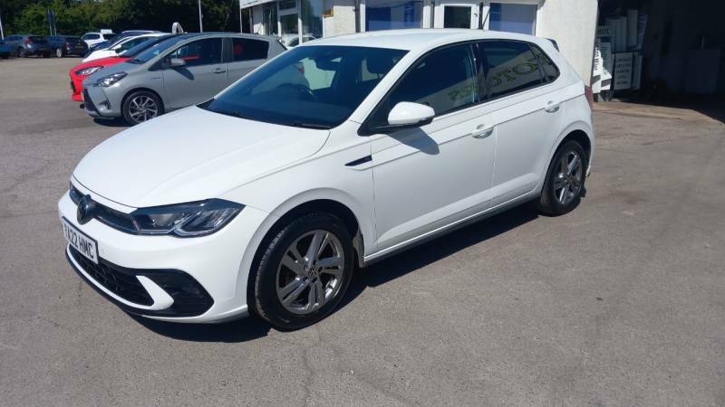 Volkswagen Polo 1.0 Tsi R-line - 2022 22 YA22HMC White #4