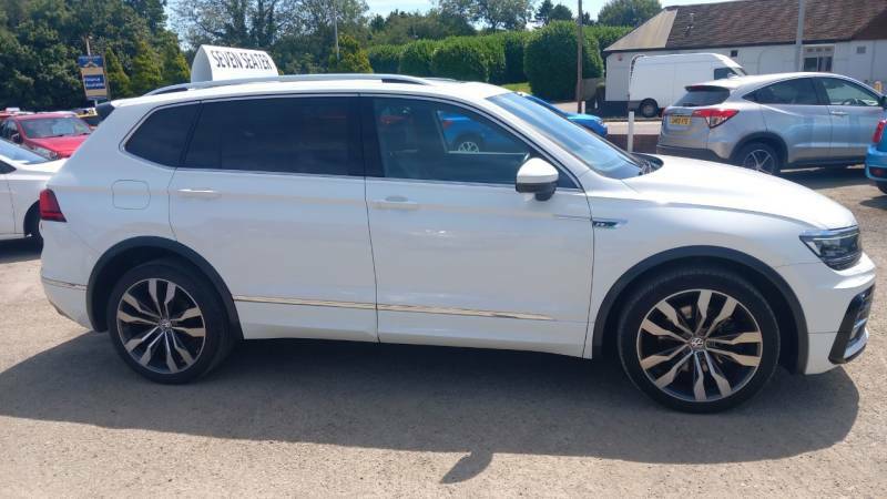 Volkswagen Tiguan Allspace 2.0 Tdi 190 4Motion R-line Dsg White #5