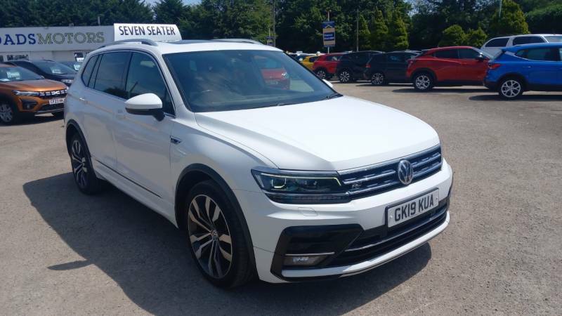 Volkswagen Tiguan Allspace 2.0 Tdi 190 4Motion R-line Dsg White
