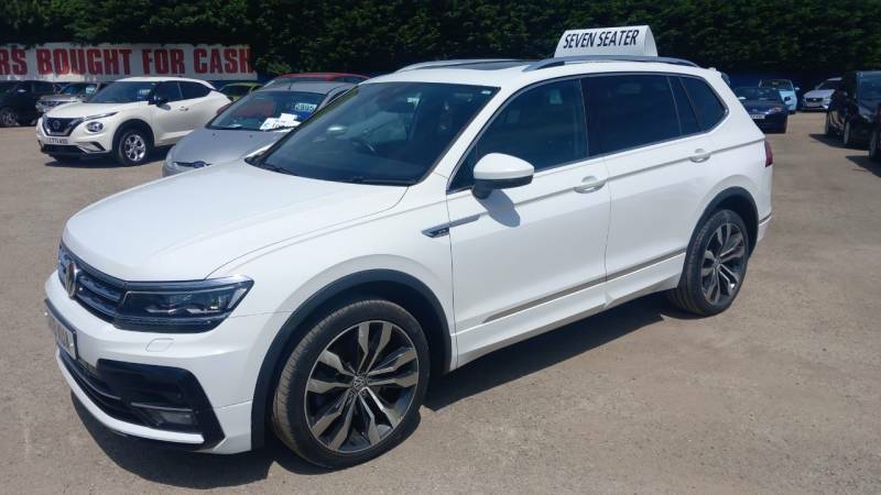 Volkswagen Tiguan Allspace 2.0 Tdi 190 4Motion R-line Dsg White #4