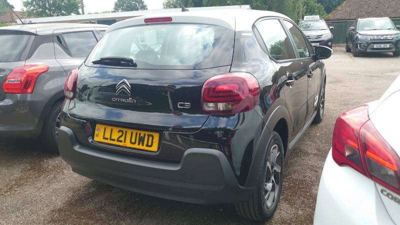 Citroen C3 1.2 Puretech Shine - 2021 21 LL21UWD Black #2