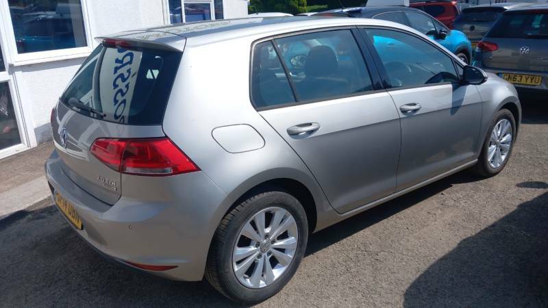 Volkswagen Golf 2.0 Tdi Se - 2014 14 GF14UBN Silver #5