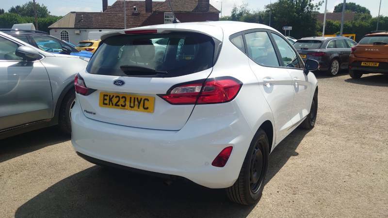 Ford Fiesta 1.0 Ecoboost Trend - 2023 23 EK23UYC White #2
