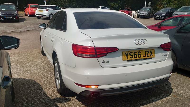 Audi A4 1.4T Fsi Sport - 2016 66 YS66JZX White #3