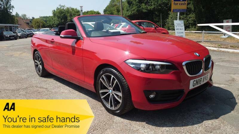 BMW 2 Series 218I Sport Nav - 2018 18 Red