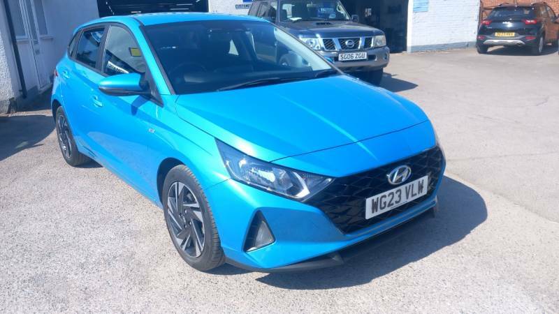 Hyundai I20 1.0T Gdi 48V Mhd Se Connect - 2023 23 WG23VLW Blue