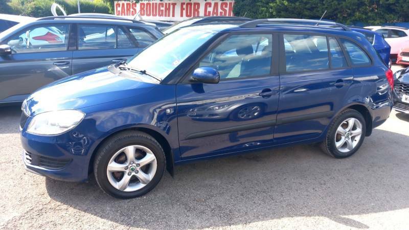 Skoda Fabia 1.6 Tdi Cr Se Blue #4
