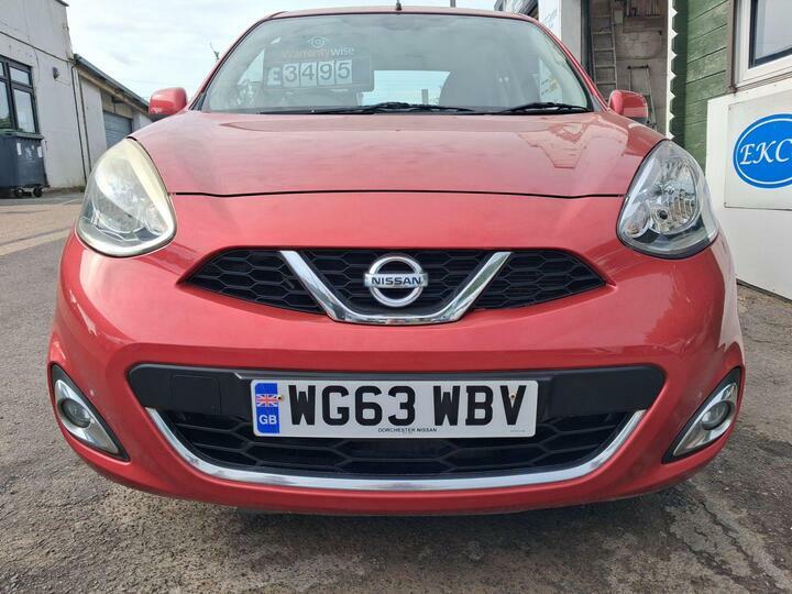 Nissan Micra 1.2 Dig-s Acenta Euro 5 Ss Red