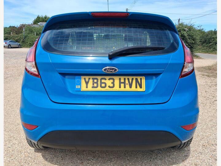 Ford Fiesta 1.6 Tdci Econetic II Panel Van YB63HVN Blue #6